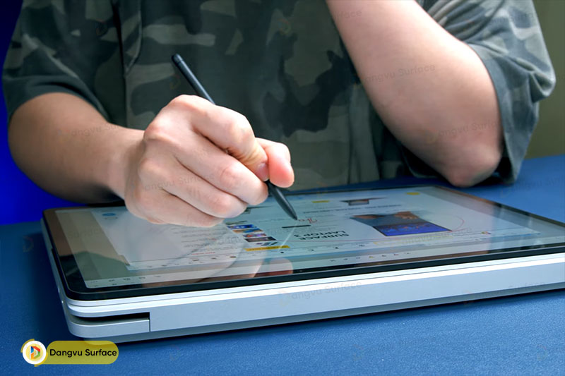 Slim pen 2 trên Surface Laptop Studio