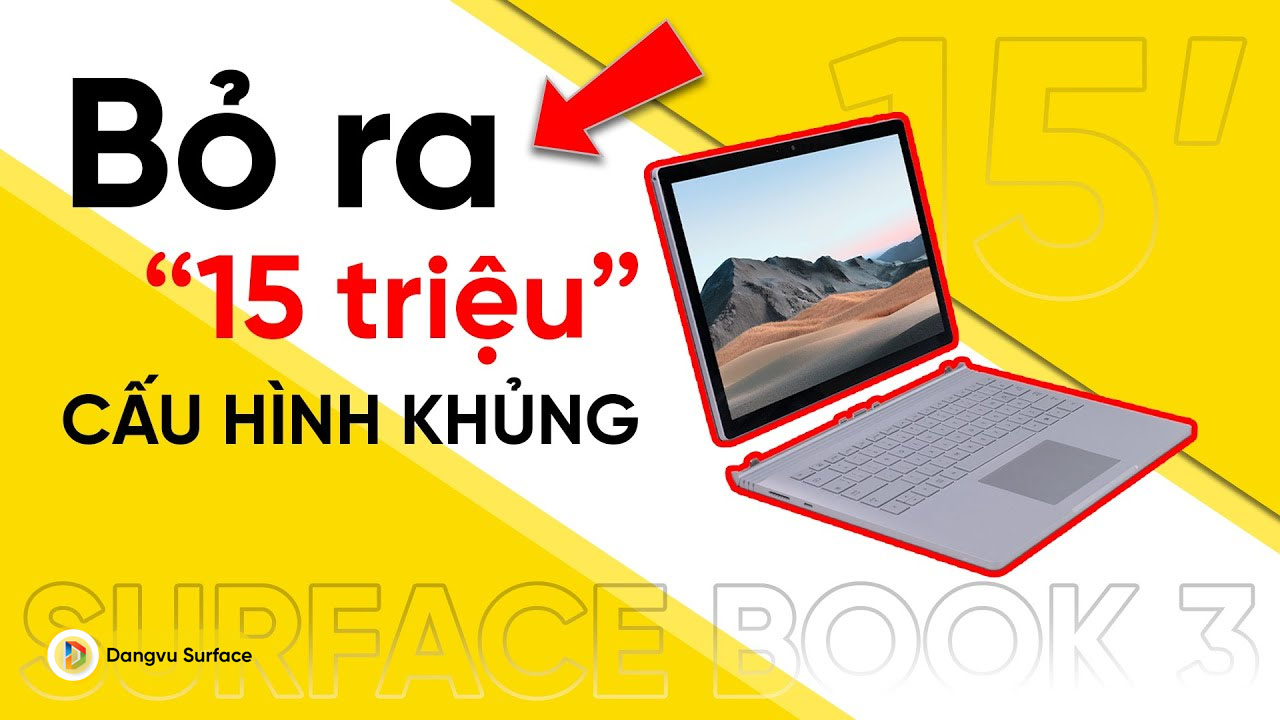 Surface Book 3 làm đồ họa đỉnh như nào