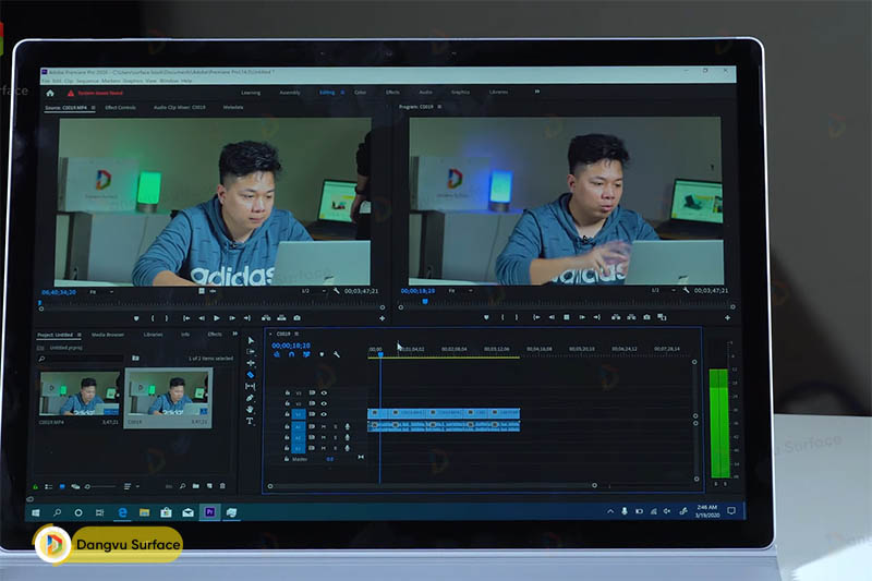 Đồ họa là tác vụ sử dụng chính của Surface Book 2