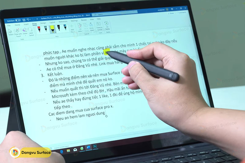 Với sự so sánh trên, thì thời gian sử dụng Surface Pro X đã được cải thiện hơn cả.