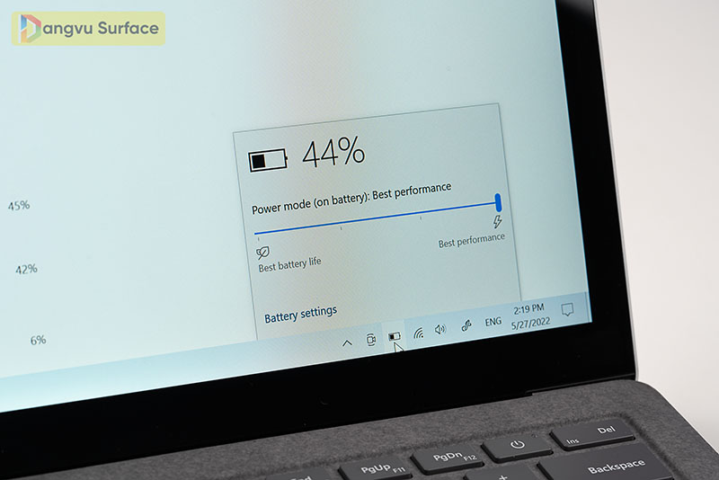 Thời lượng cho Laptop 3 là 11.5h