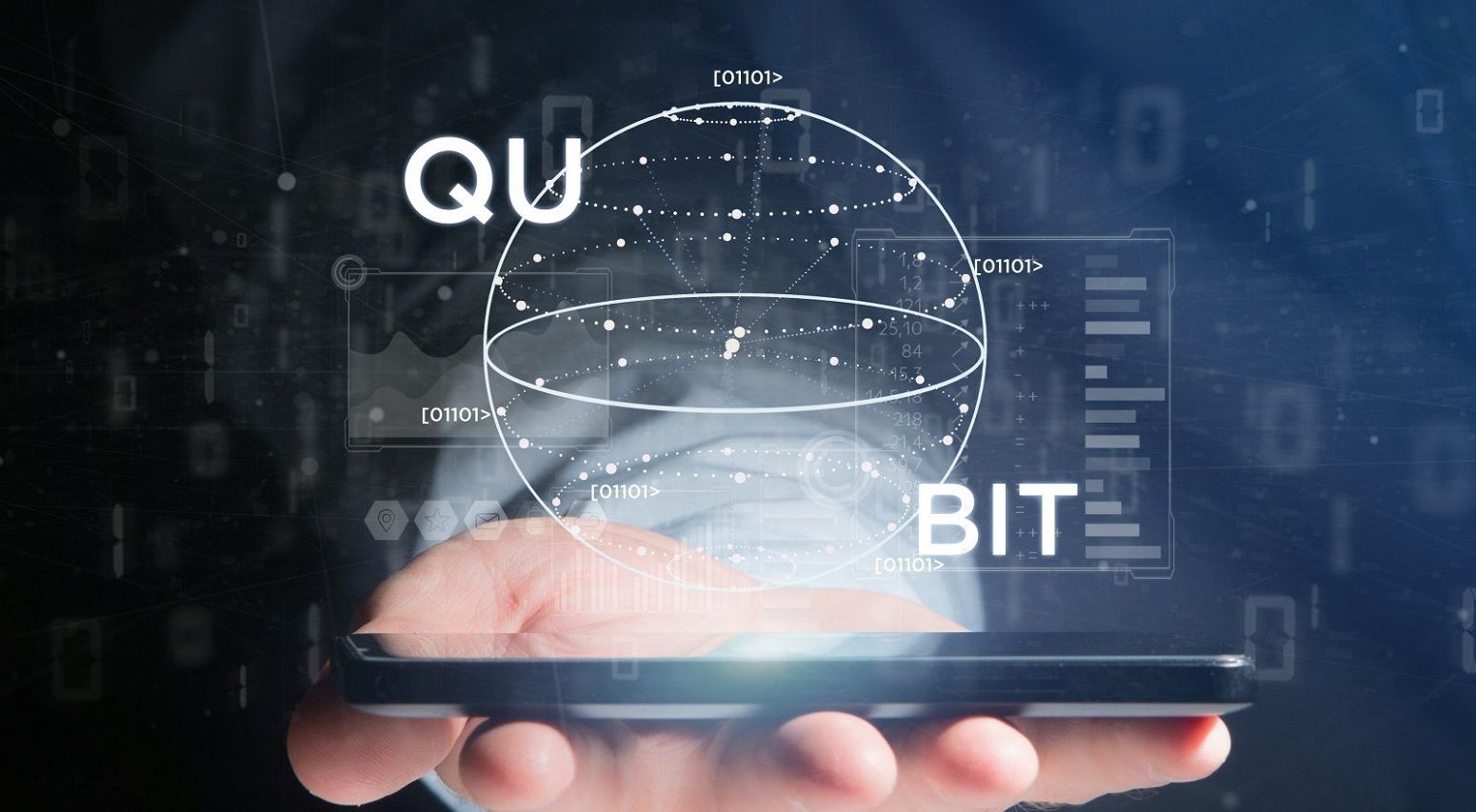 Máy tính lượng tử dùng qubit – đơn vị thông tin có thể tồn tại đồng thời ở nhiều trạng thái