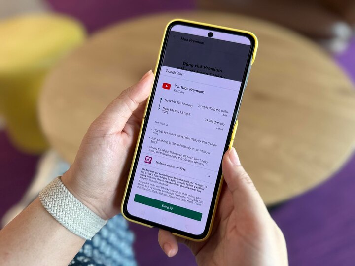 Trên Android, khách hàng có thể mua gói cá nhân với giá 79.000 đồng
