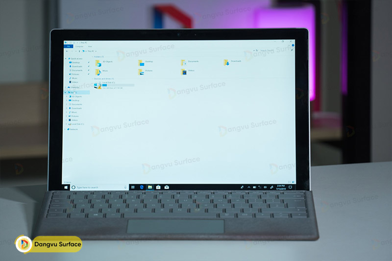 Surface Pro 5 có khá nhiều cấu hình đa dạng