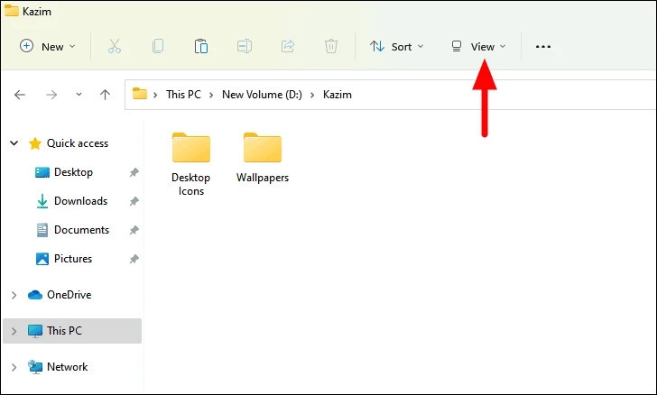 Hiển thị các tập tin ẩn trên File Explorer từ tab View