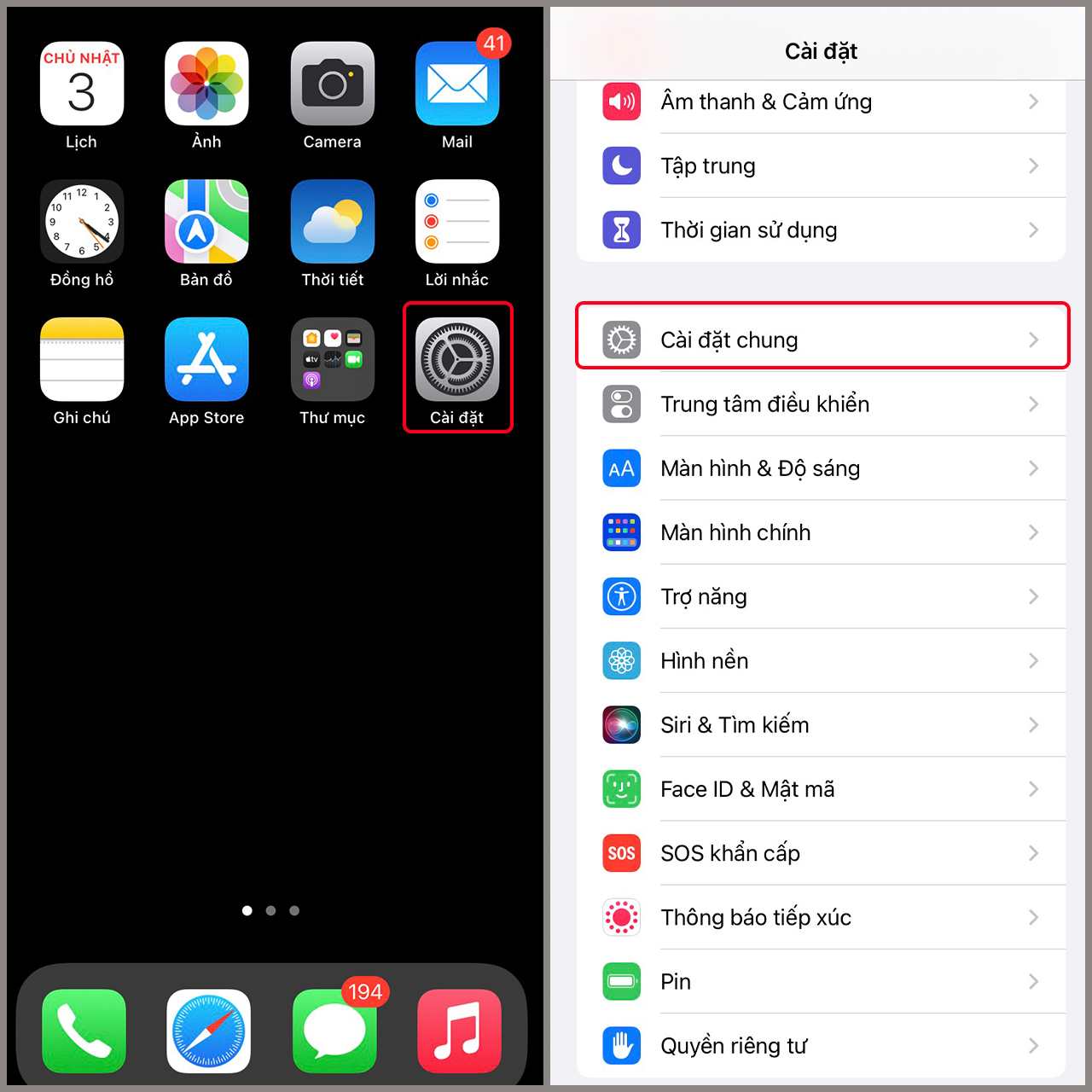 Khôi phục cài đặt gốc cho máy