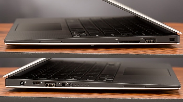 Dell XPS 13 được trang bị 2 cổng kết nối Thunderbolt 4