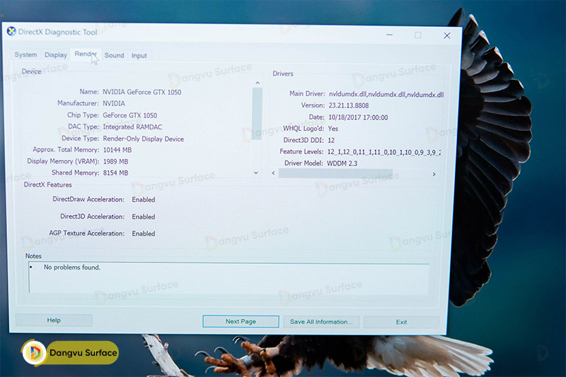 Surface Book 2 15-Inch tích hợp Card Nvidia GeForce GTX 1050