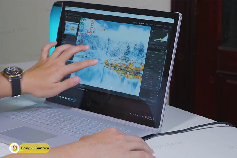 Đồ họa là tác vụ chính mà Microsoft hướng đến trên Surface Book