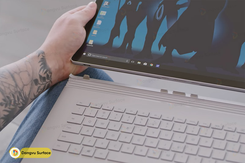 Surface Book 2 sở hữu khả năng tháo rời độc đáo