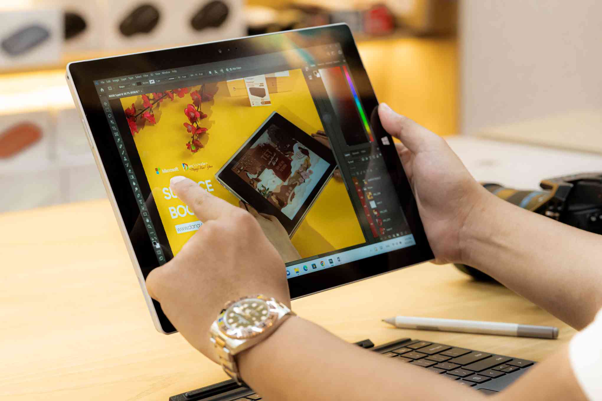 Surfaec Pro 3 là dòng thiết bị khá rẻ để mua và sử dụng văn phòng cơ bản