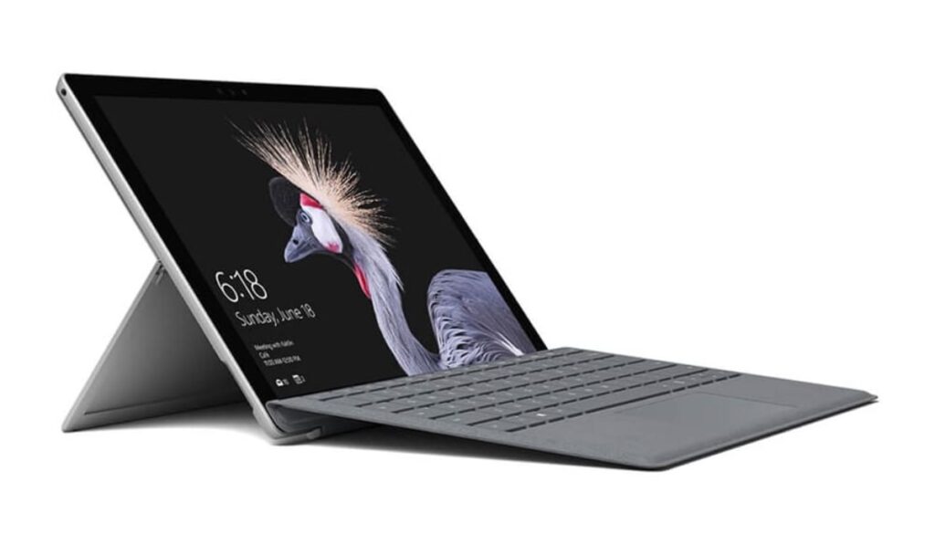 Mọi đường nét trên Surface Pro 6 đều là một đường thẳng, rất đơn giản và tinh tế