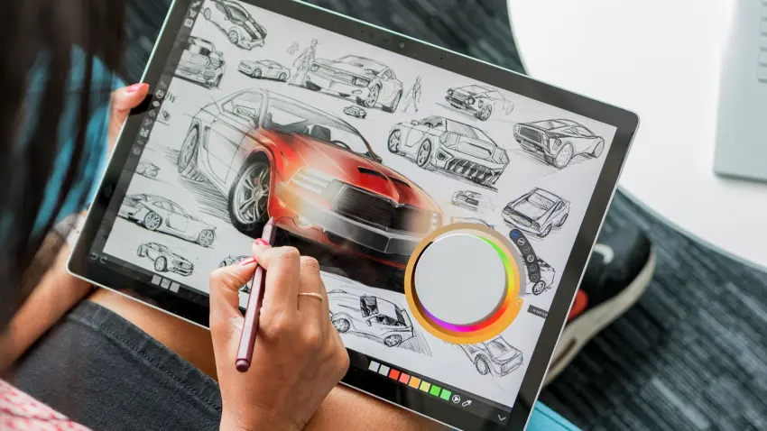 Với chiếc Card đồ họa thì Surface Book còn có thể làm đồ họa và chơi Game