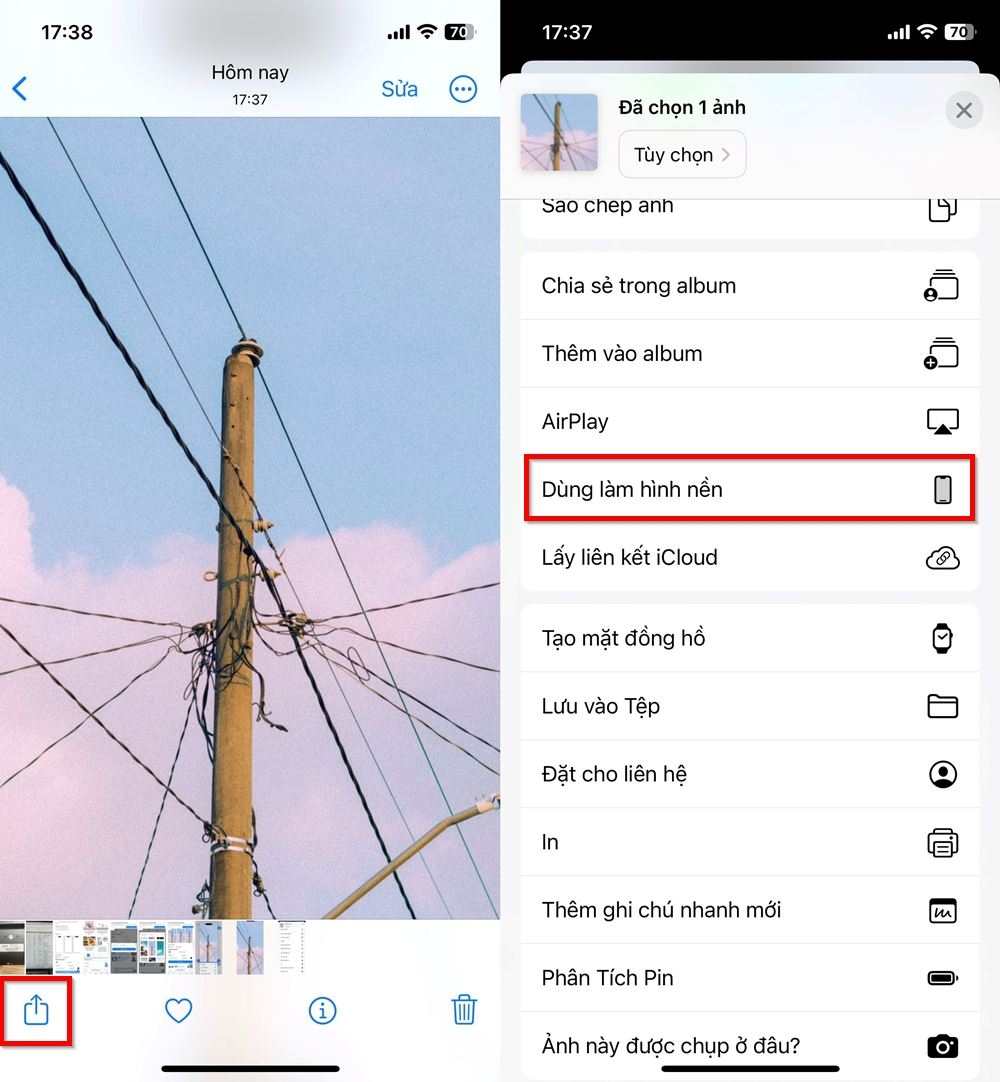 Chọn ảnh này là hình nền điện thoại 