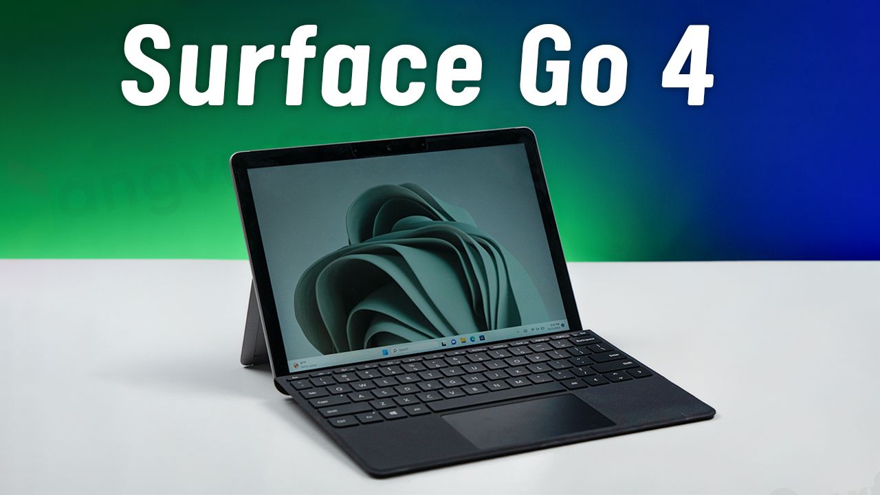 Trên tay Surface Go 4: Thiết kế không thay đổi nhưng hiệu năng rất ổn