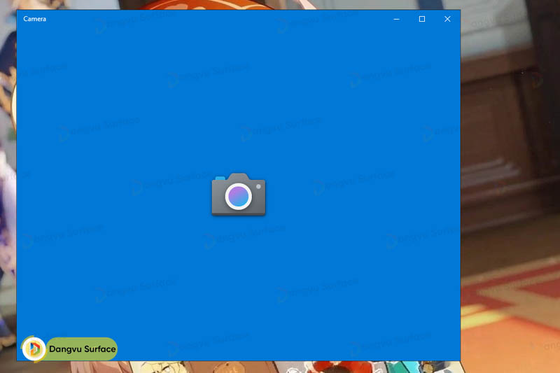 Chạy phần mềm test camera