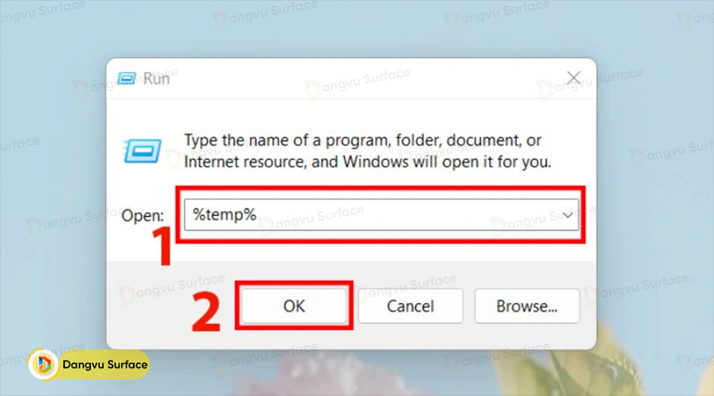 Xóa các tệp rác và tệp tạm thời