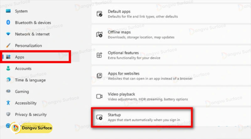 Tắt các ứng dụng khởi động cùng hệ thống
