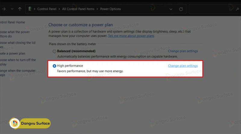 Điều chỉnh cài đặt hiệu suất hệ thống Windows 11