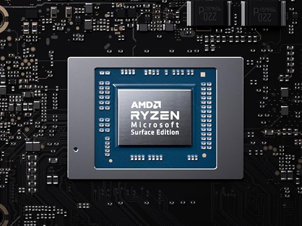 Con Chip của Surface Laptop 3 15-Inch là AMD Ryzen – thương hiệu đối thủ của Intel Core