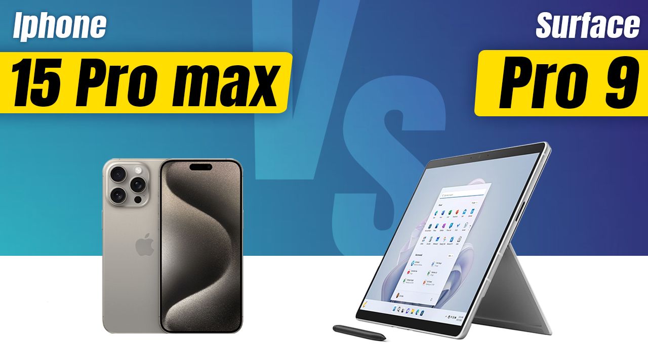 Có 30tr nên mua Iphone 15 Pro max hay Surface Pro 9