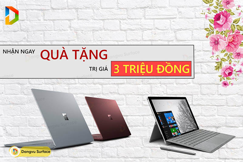 Đăng Vũ Surface dành tặng khách hàng những món quà 8/3 ý nghĩa nhất