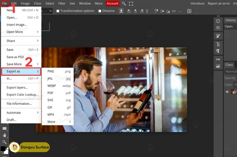 Cách sử dụng Photoshop Online ở mức cơ bản 