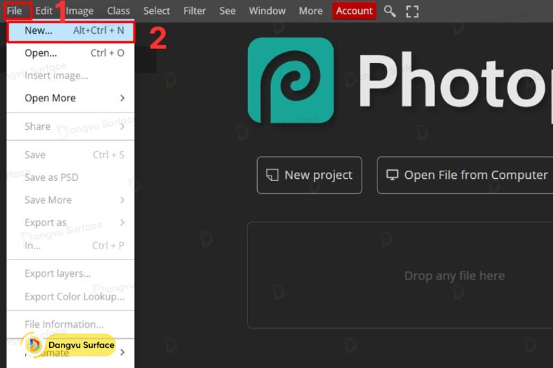 Cách sử dụng Photoshop Online ở mức cơ bản 