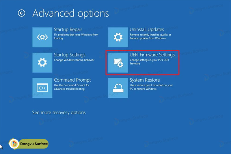 Kích hoạt ảo hóa UEFI