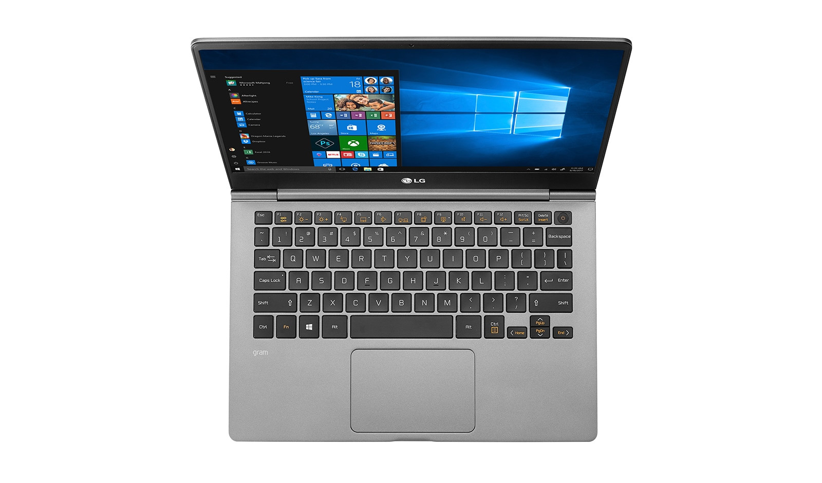 Mọi ký tự trên phím cũng được làm với phông chữ size lớn có màu trắng nổi bật trên màu phím đen