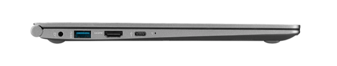 Dù là một thiết bị mang tính di động mỏng nhẹ nhưng hãng LG cũng đã không bỏ bớt đi phần cổng kết nối