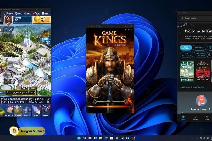 Cửa sổ này hiện lên giống như mọi phần mềm Windows khác, cũng có thể phóng to, thu nhỏ, mở nhiều cửa sổ cùng lúc và sắp xếp lại trên màn hình
