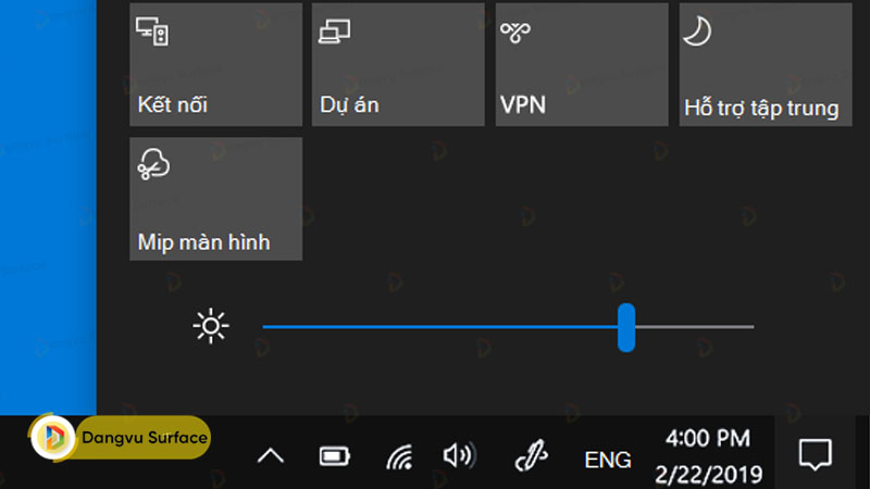 Microsoft Sử Dụng Lại Thanh Chỉnh độ Sáng Trong Bản Cập Nhật Windows 10