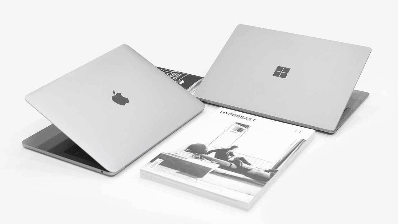 So Sánh Surface Laptop 2 và Macbook Pro 13 2018
