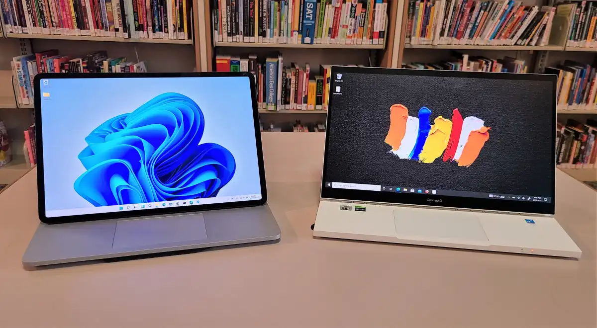 So sánh Surface Laptop Studio vs Acer ConceptD 3 Ezel
