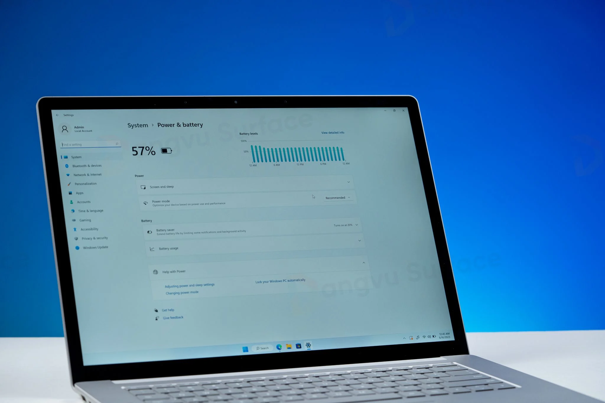 Surface Laptop 4 AMD cung cấp thời lượng pin dài