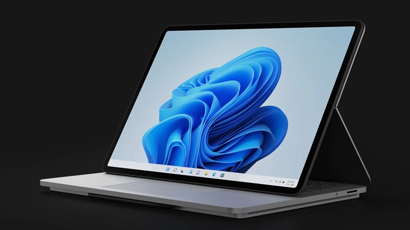 Surface Laptop Studio có độ dày và trọng lượng nhỉnh hơn so với đa số các dòng Surface khác