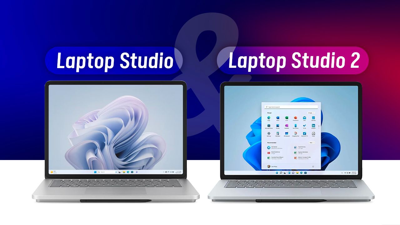 Surface Laptop Studio 2021 vs Surface Laptop Studio 2 2023