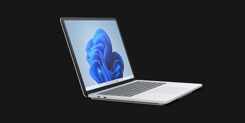 Còn Surface Laptop Studio sở hữu kích thước chiều dài x rộng x dày lần lượt là 323.28 x 228.32 x 18.94 mm 