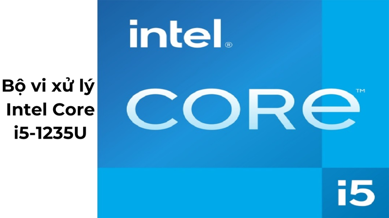 Laptop Go 3 được hãng sử dụng con chip Intel Core i5-1235U