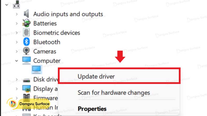Trong Quá trình Update máy thời lượng Pin của máy giảm