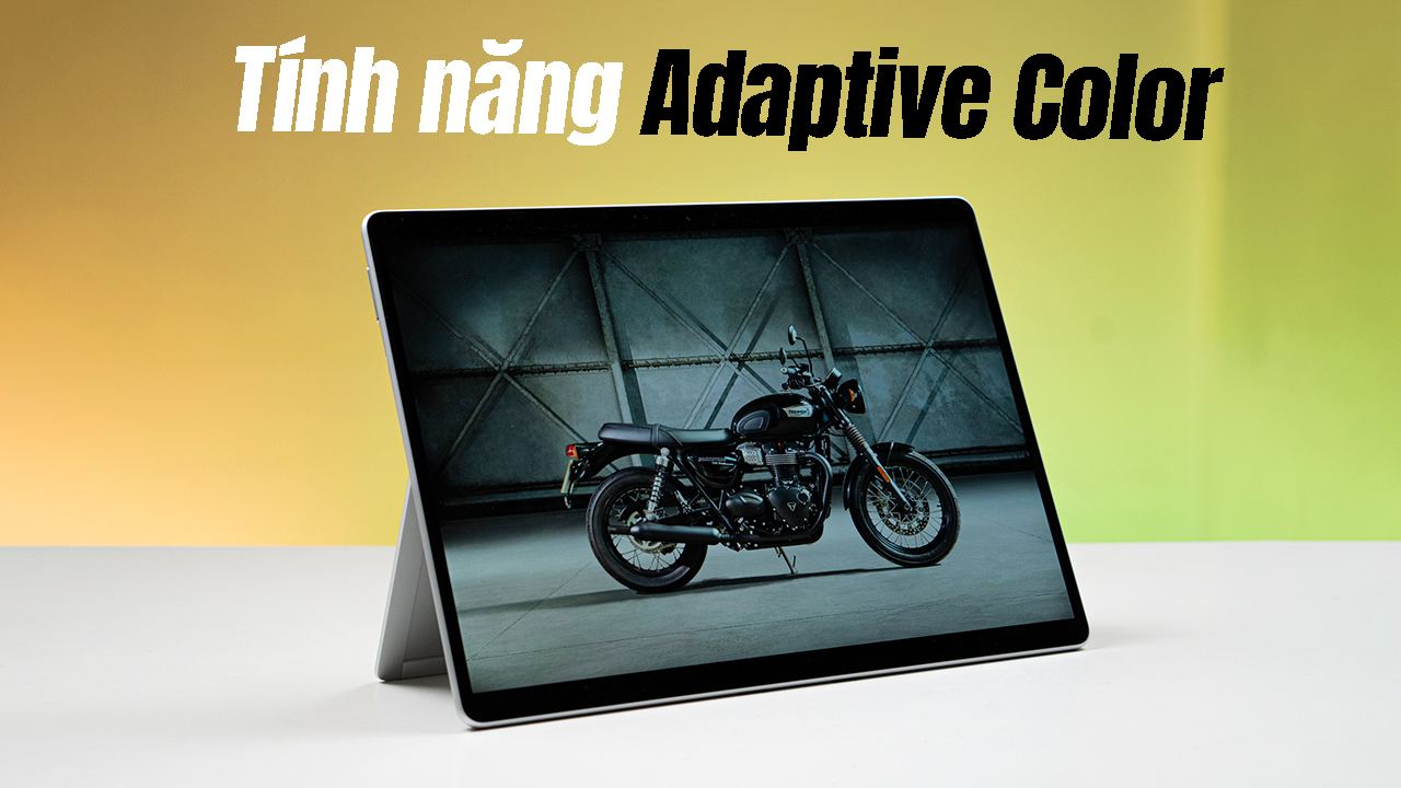 Thế hệ thứ 8 của dòng Surface Pro này được Microsoft sử dụng công nghệ Dolby Vision IQ, Adaptive Color