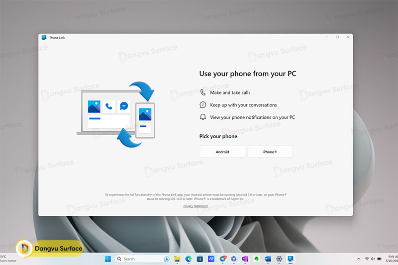 Trải Nghiệm Windows 11 Kết Nối Iphone Thông Qua Phone Link