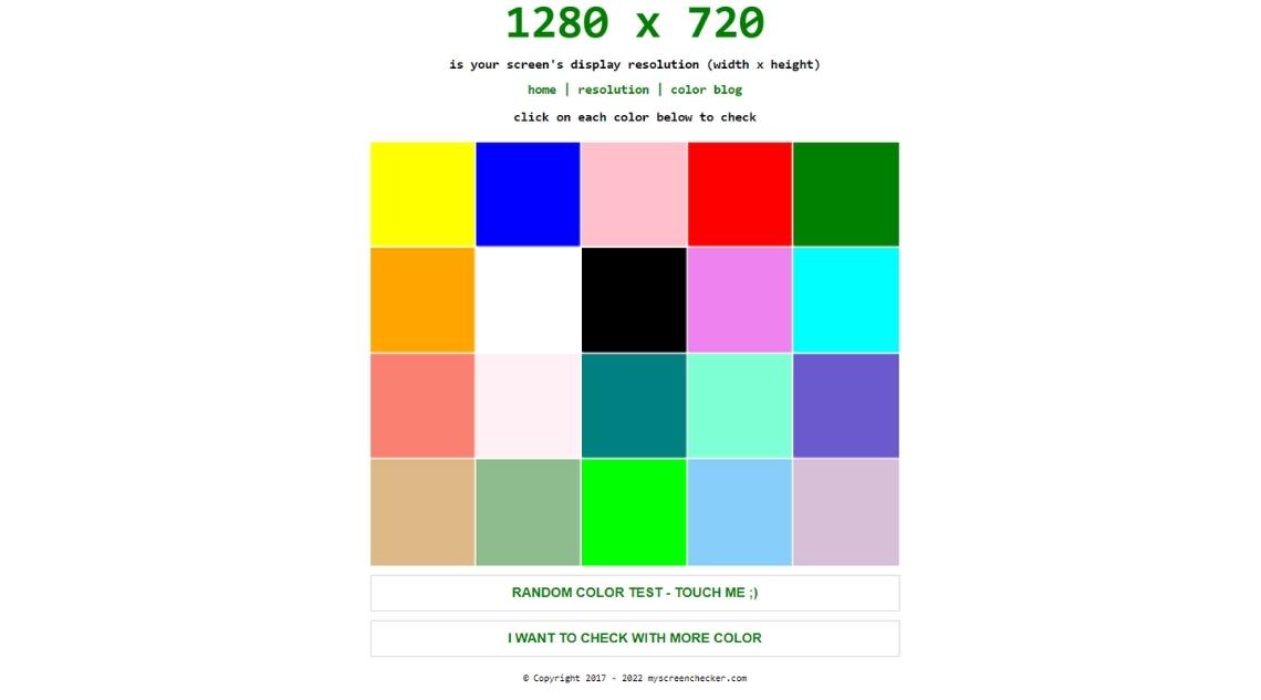 Trình duyệt trình kiểm tra màn hình của tôi