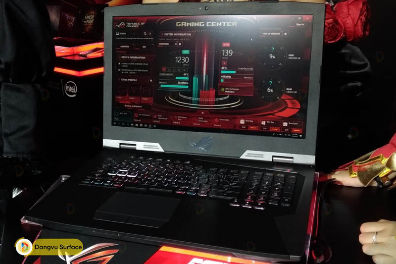 Thực sự chỉ có những dòng máy Gaming siêu to như này mới gánh được con Chip siêu khủng đó