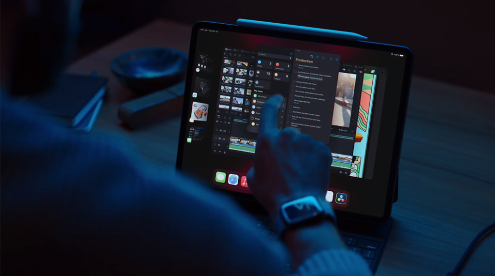 Hỗ trợ thao tác nhanh hơn nhờ màn hình cảm ứng