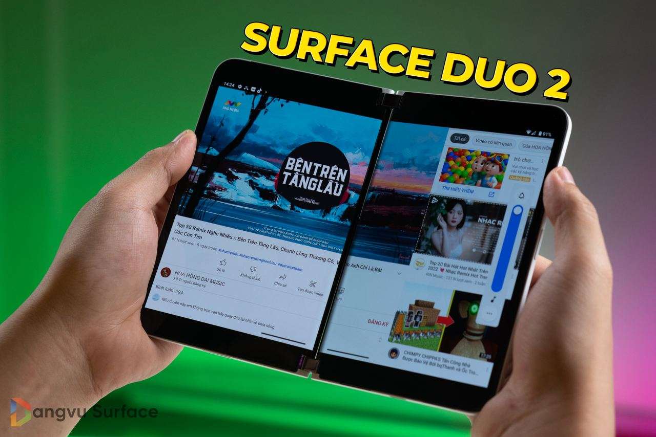 ĐÁNH GIÁ CHI TIẾT SURFACE DUO 2