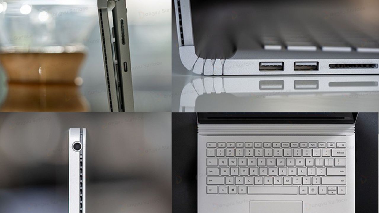 Khả năng kết nối trên Surface Book 3