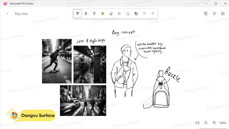 Microsoft Ink Canvas