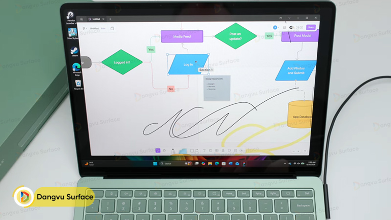 Surface Laptop 8 vẫn sẵn sàng bứt phá để gánh các công việc nặng hơn cho người dùng chuyên nghiệp.